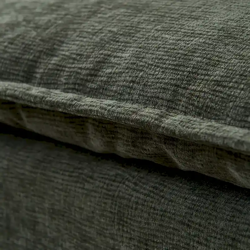 Chenille Upholstered Armless Modular Sectional Sofa, Free Combination