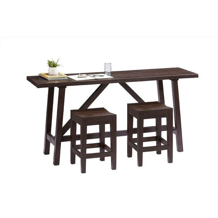 Solid Pine Counter Stool (2/Ctn)