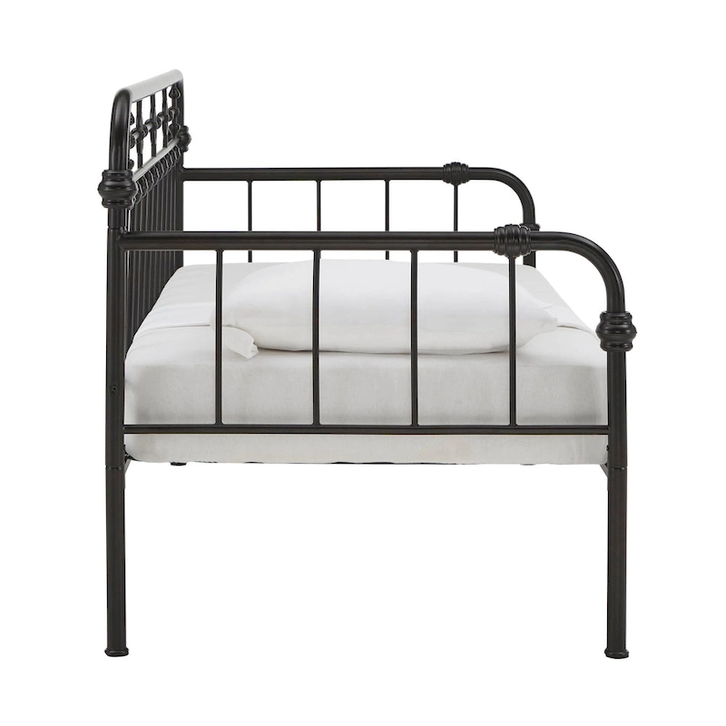 Darren Antique Dark Bronze Metal Daybed with Trundle by iNSPIRE Q Classic