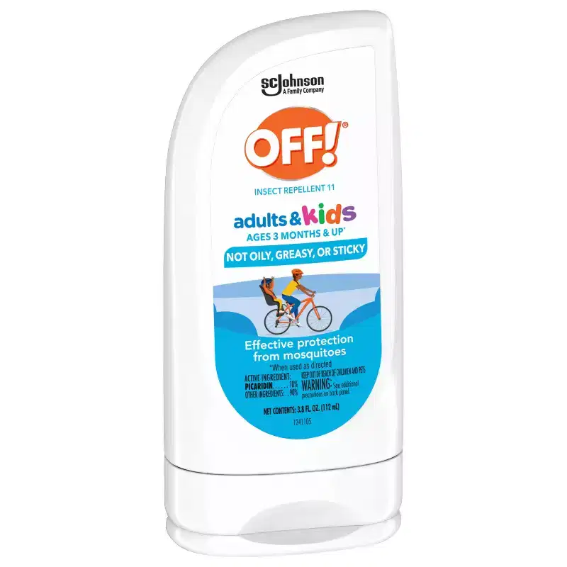 OFF! Adults & Kids Mosquito Repellent Lotion with Picaridin - 3.8oz