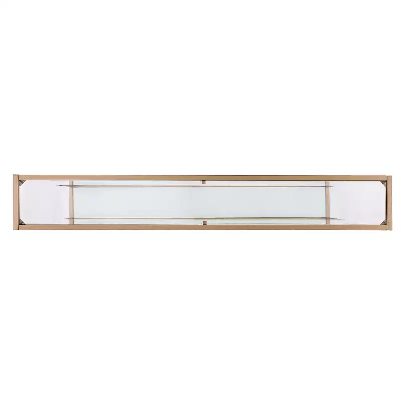 Bergen Narrow Console Table - Gold - SEI