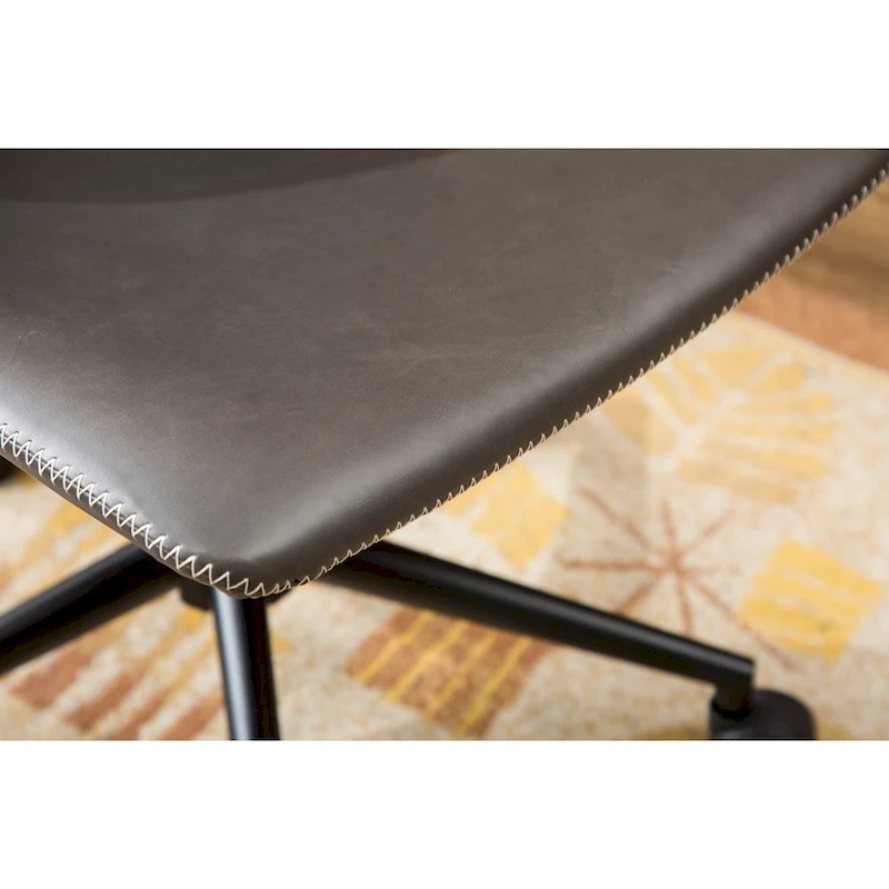 Roundhill Furniture Cesena Faux Leather 360 Swivel Air Lift Office Chair