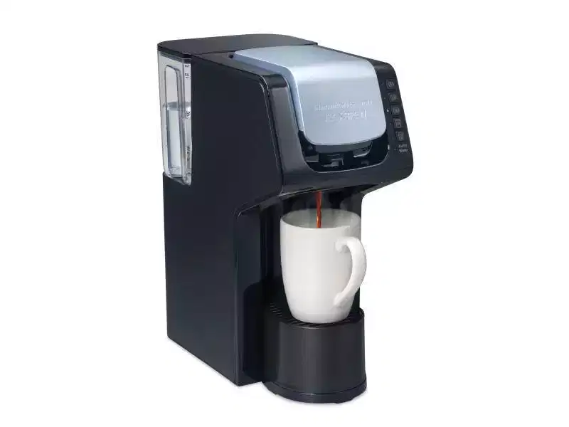 Hamilton Beach Flexbrew Single-Serve Hot/Iced Coffee Maker 49921: Cup #38; Ground Coffee, 14 oz, Black, Electric