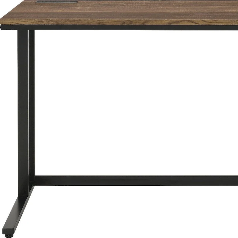 47 Brown and Black Writing Desk
