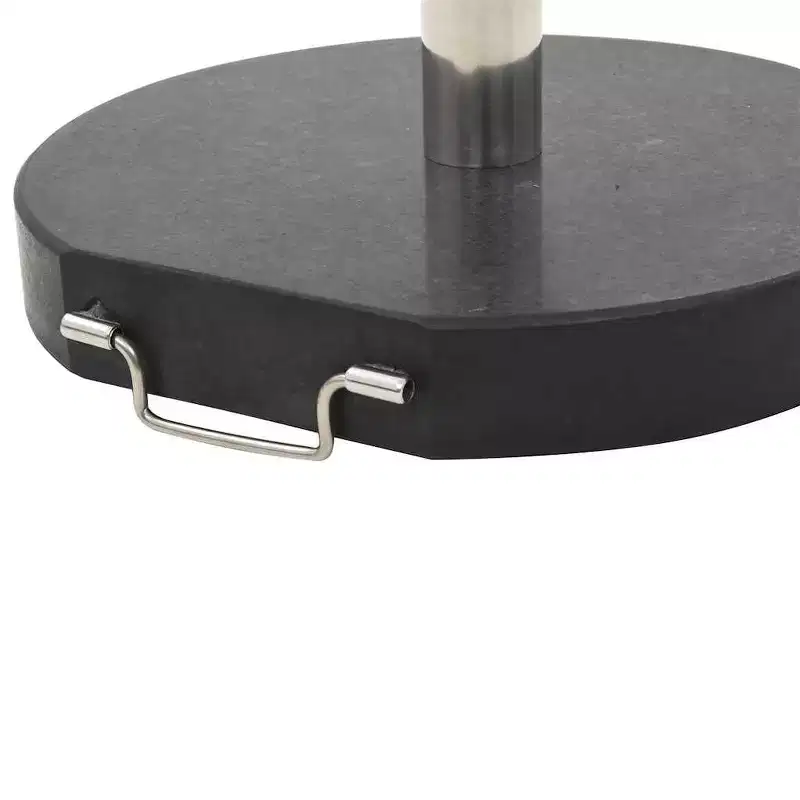vidaXL Square Umbrella Base, Stainless Steel Pipe
