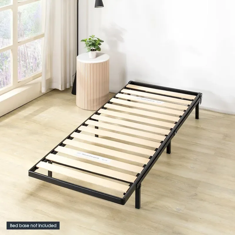 1.6 Inch Metal Bunkie Board with Wood Slats