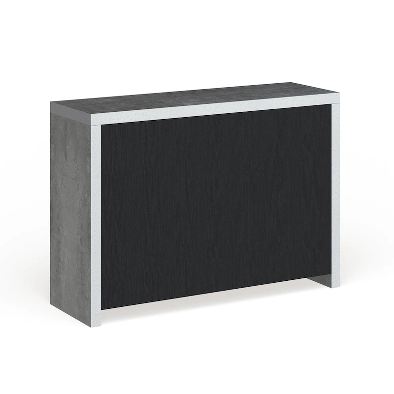 Furniture of America Mystal Industrial Concrete-like 3-drawer Buffet