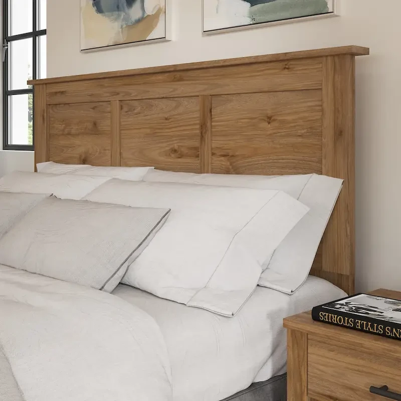Queen Ash Grey Headboard