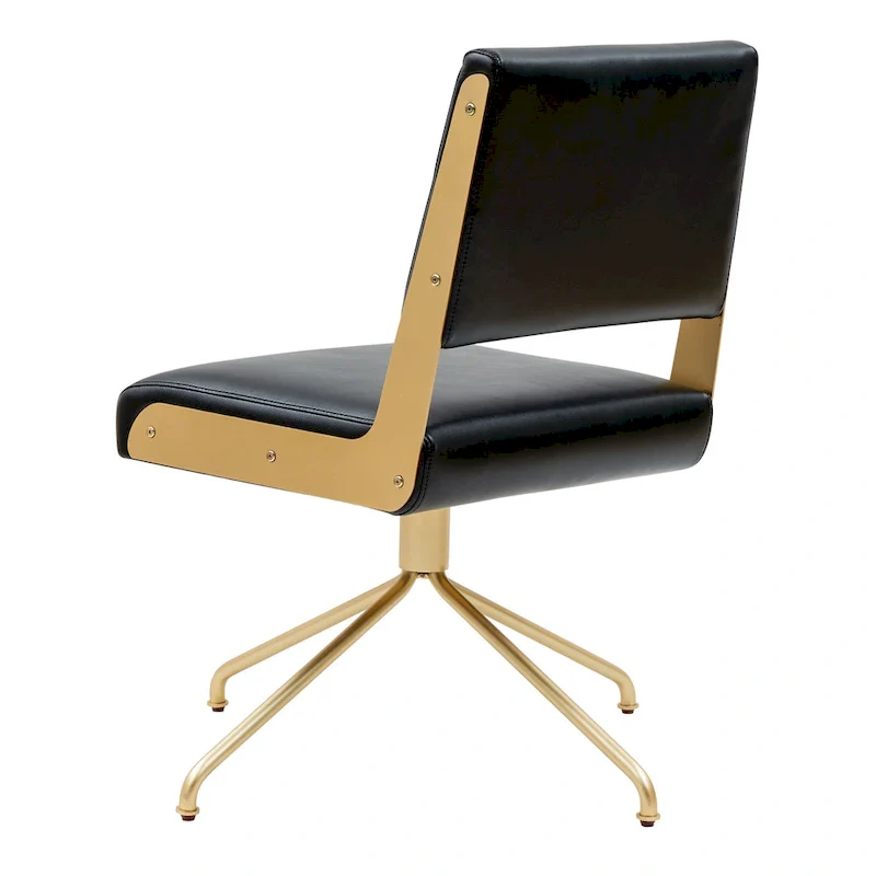 SAFAVIEH Couture Kanja Swivel Office Chair - 22Wx24Dx34H