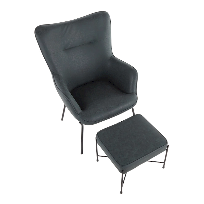 Izzy Modern Lounge Chair - N/A