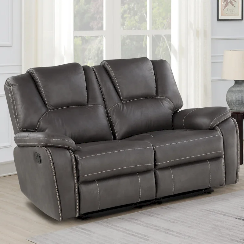 Steve Silver Kameryn Faux Leather Reclining 3-Piece Set