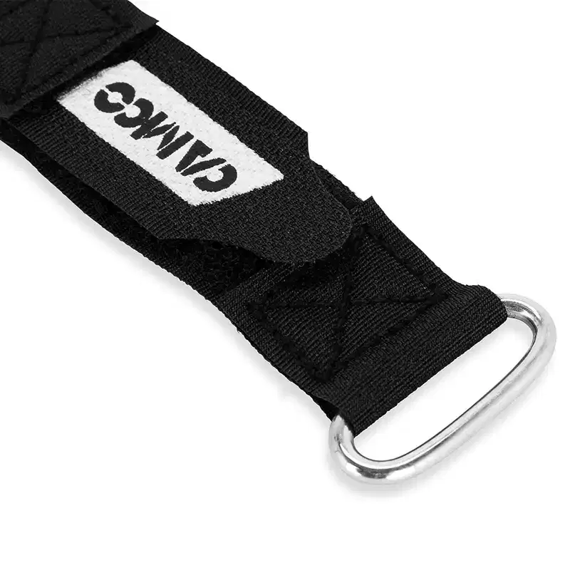 Camco 42503 Universal Fit 12 Inch Replacement Awning Strap Set with Metal D-Ring