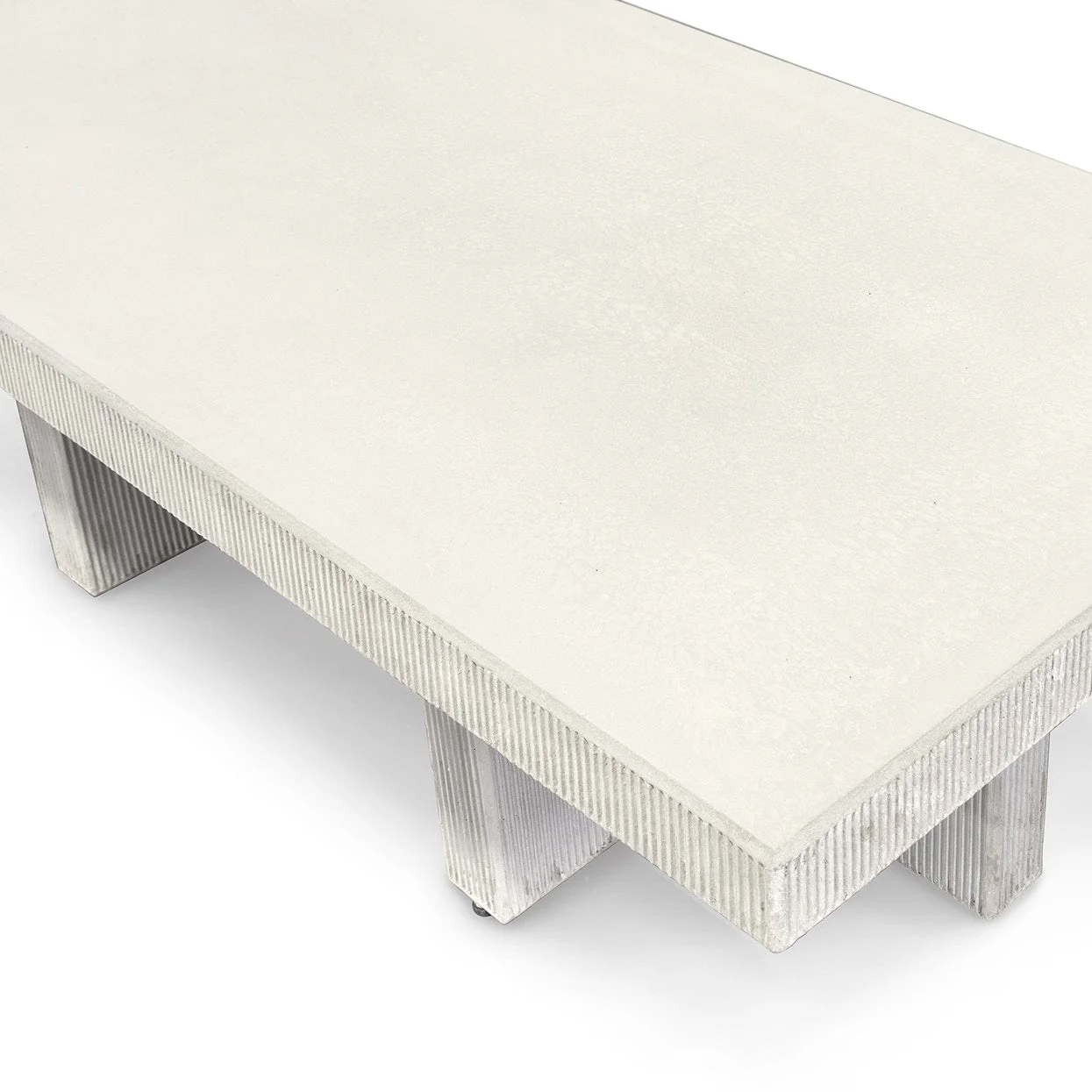 DELANO OUTDOOR COFFEE TABLE, WHITE
