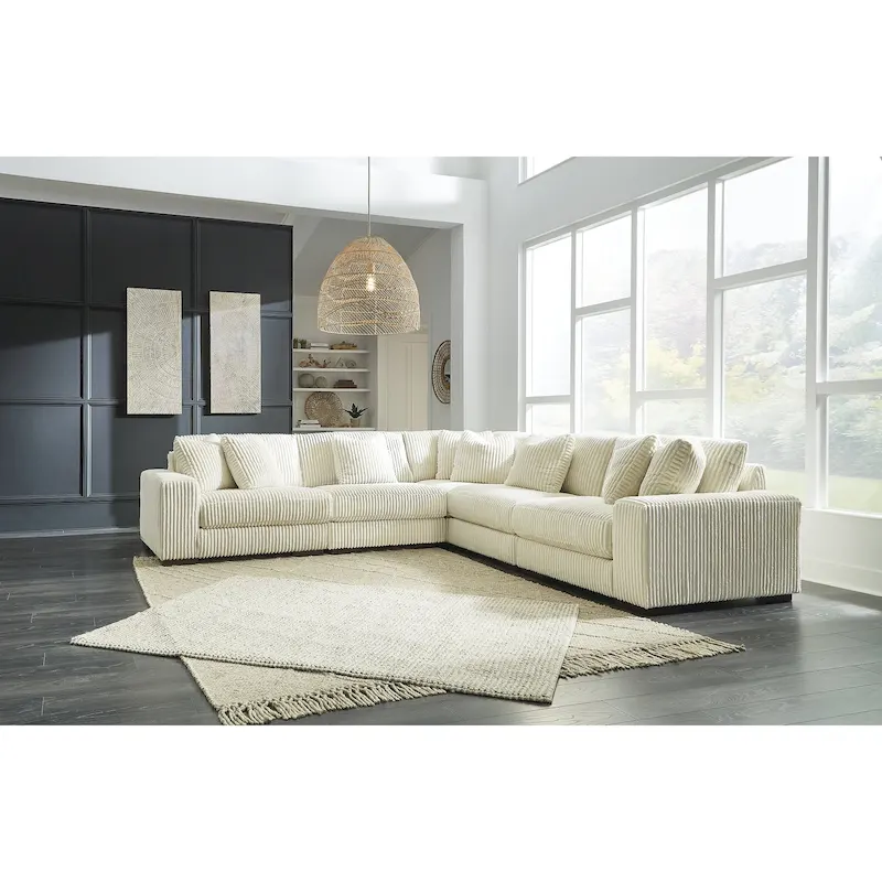 Signature Design by Ashley Lindyn 5-Piece Sectional - 133 W x 133 D x 38 H