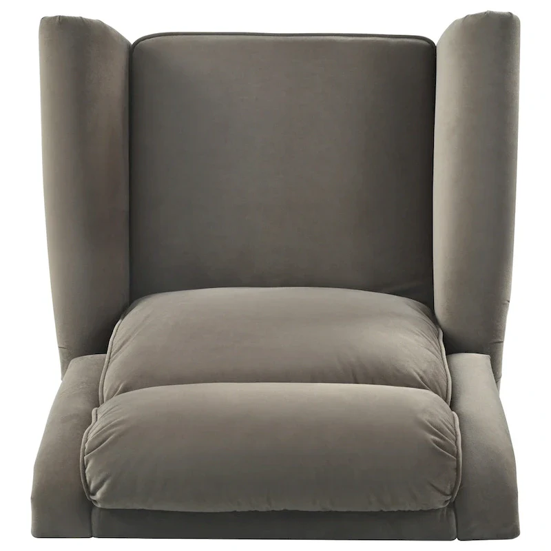 Marloo Modern Swivel Velvet Recliner Chair by Christopher Knight Home