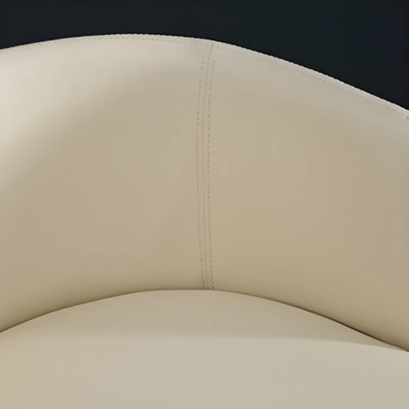 Bucket Faux Leather Wingback Counter Height Bar Stools