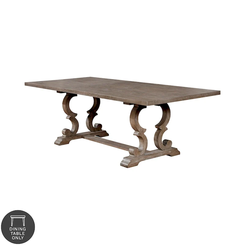 The Gray Barn Windswept Rustic 90-inch Wood Expandable Dining Table