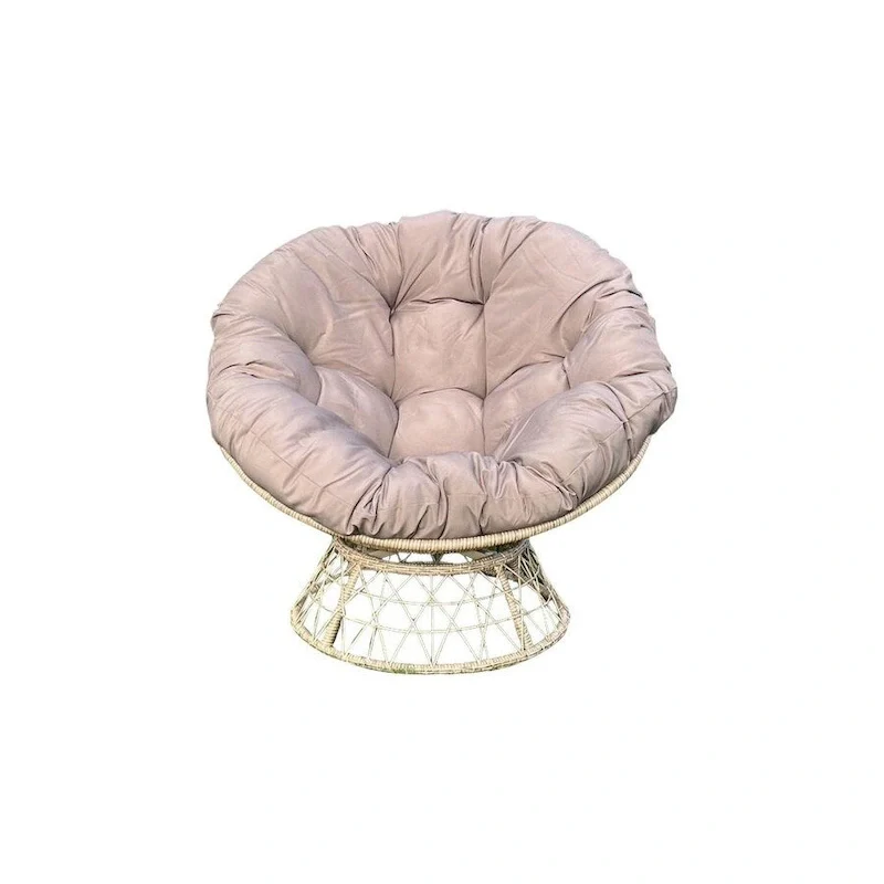 Papasan Swivel Chair