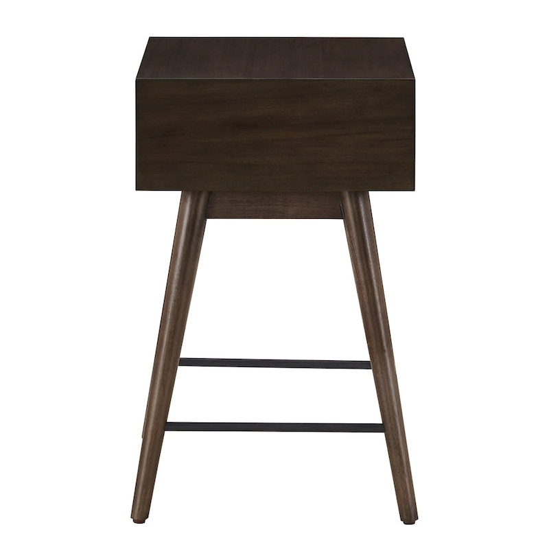 Aksel Wood 1-drawer End Table by iNSPIRE Q Modern