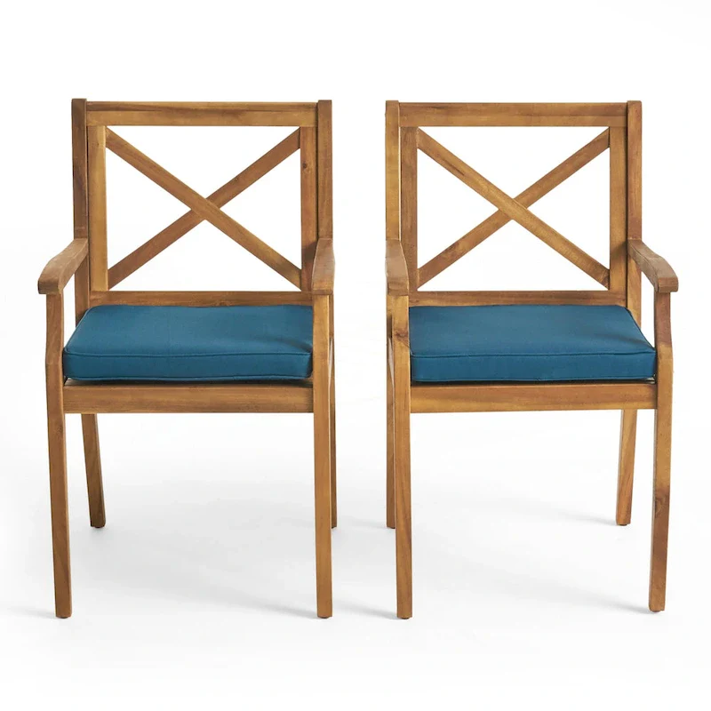2PCS Dining chair with cusions