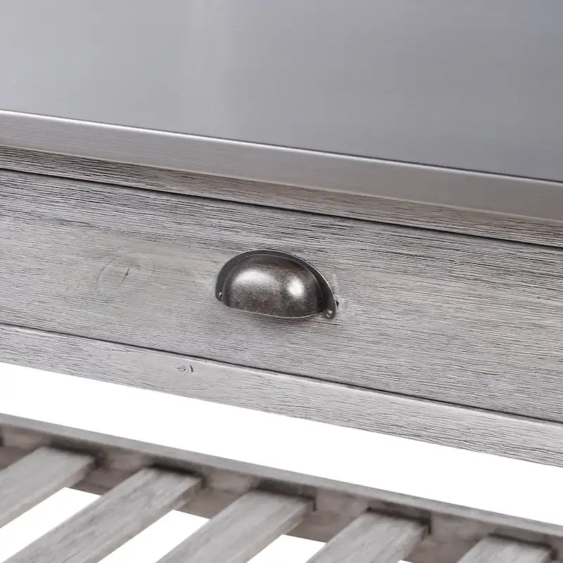 Firebranch Wire-brush Kitchen Cart