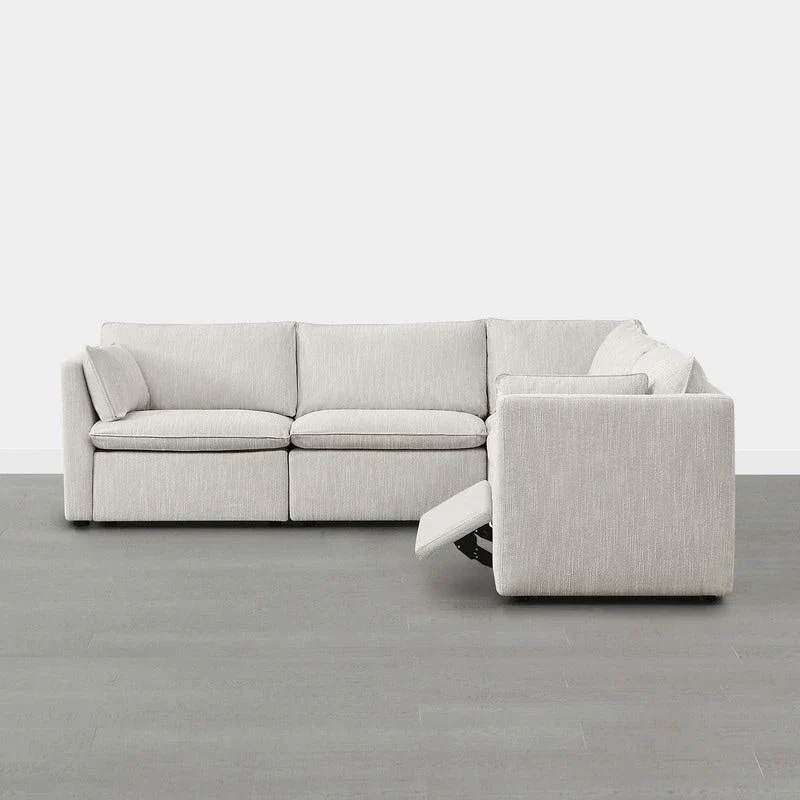 Cypress 107W Power Reclining Sectional Sofa Couch