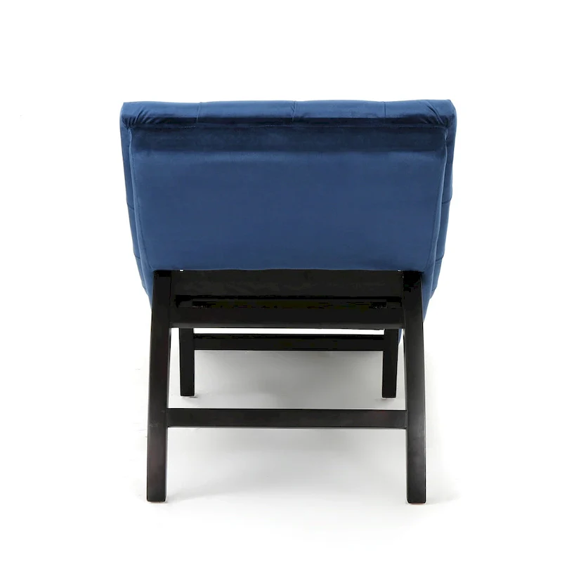 Garret Tufted Velvet Chaise Lounge by Christopher Knight Home