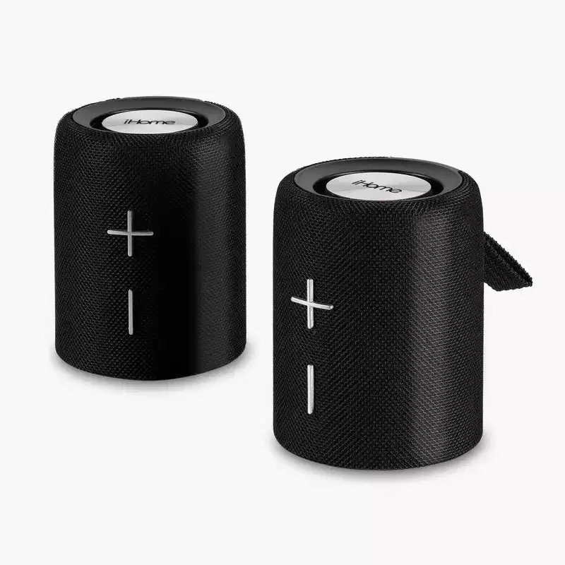 iHome Bluetooth Speaker with Wireless Stereo Option and Enhanced Bass (iBT430)