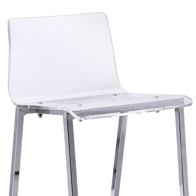 Sasha Modern Clear Transparent Stool