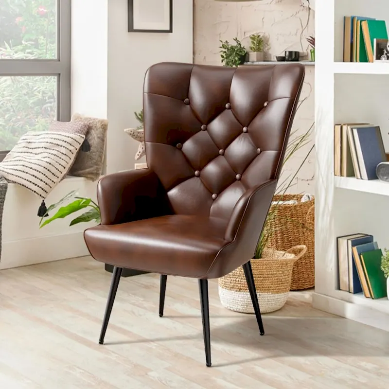 Fabric Upholstered Accent Chair