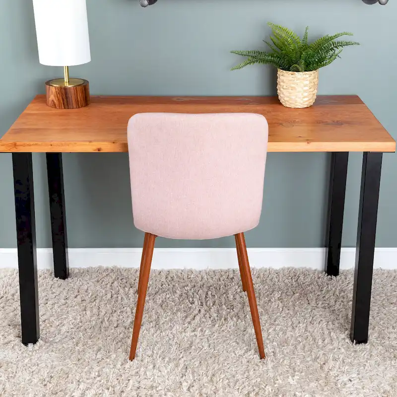 PIPE DECOR Matte Black Steel Modern Living Room Table Legs Set of 4