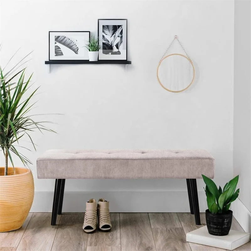 Entryway Bench - 39.4D x 13.8W x 16.5H