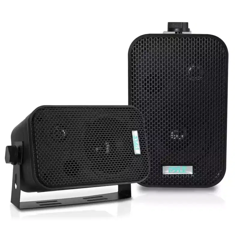 3.5 Indoor/Outdoor Wall Mount Speakers for Waterproof Sound, 300W Peak Power, with Easy Installation, Compatible with All Devices