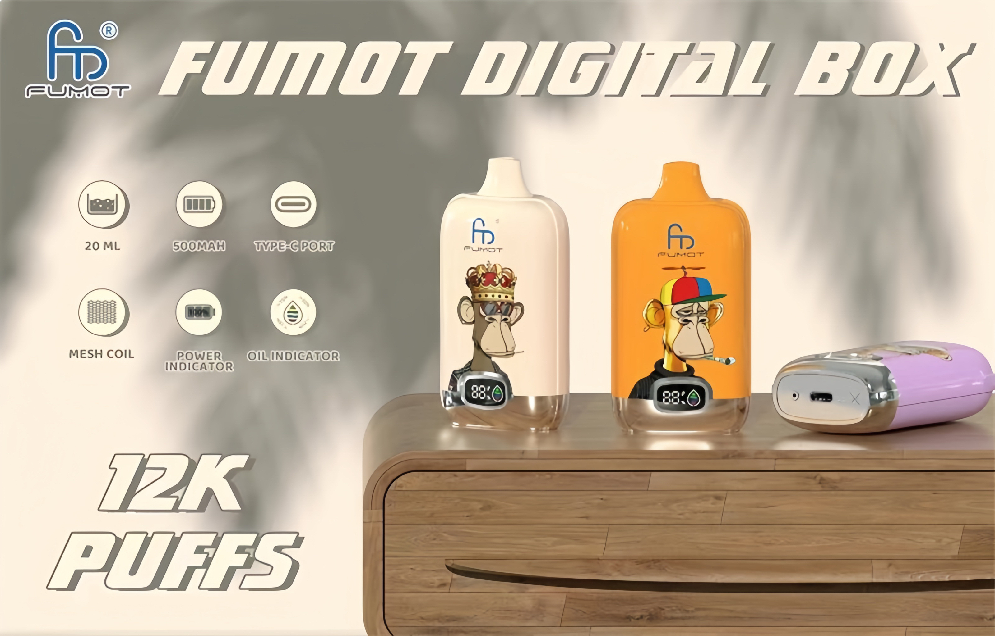 FUMOT DIGITAL 12000 - EU STOCK