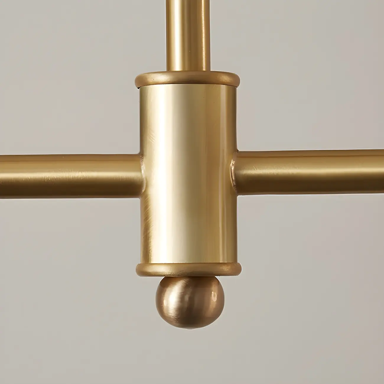 Modern Gold Globe Adjustable Island Pendant Light