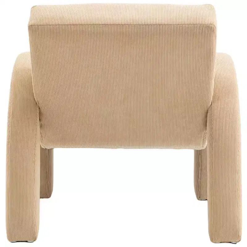 Meridian Furniture,Corduroy Corduroy Fabric Accent Chair