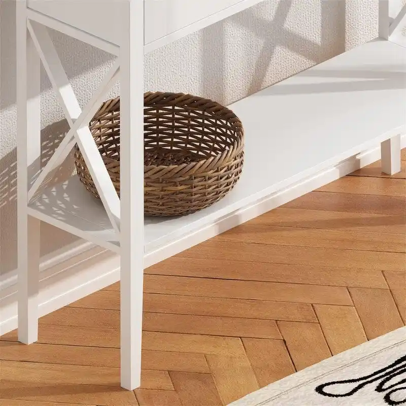 47 Console Table with Drawers - 11.81D x 47.24W x 31.5H