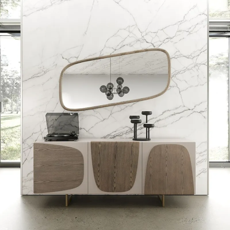Modrest Wynetta Modern Grey Ash Buffet