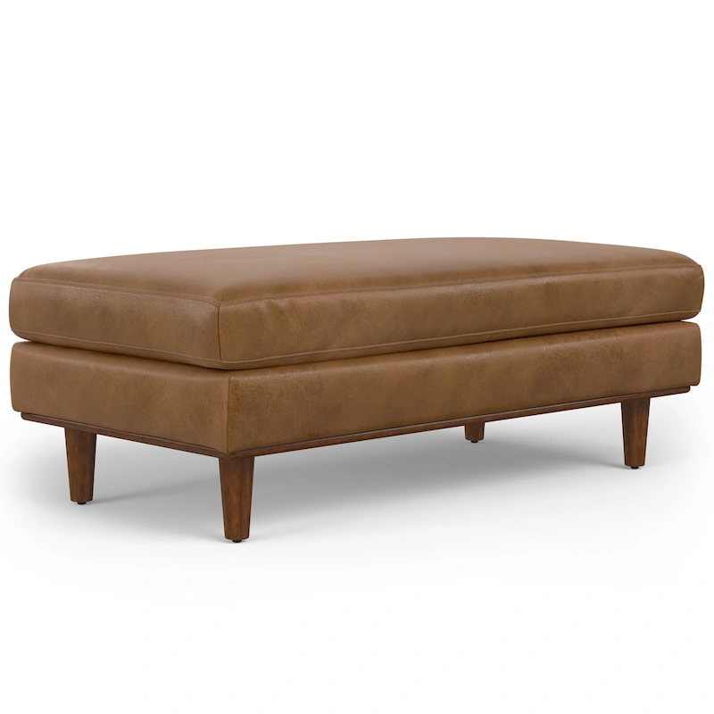 WYNDENHALL Brixley 49 inch Wide Mid-Century Modern Table Ottoman