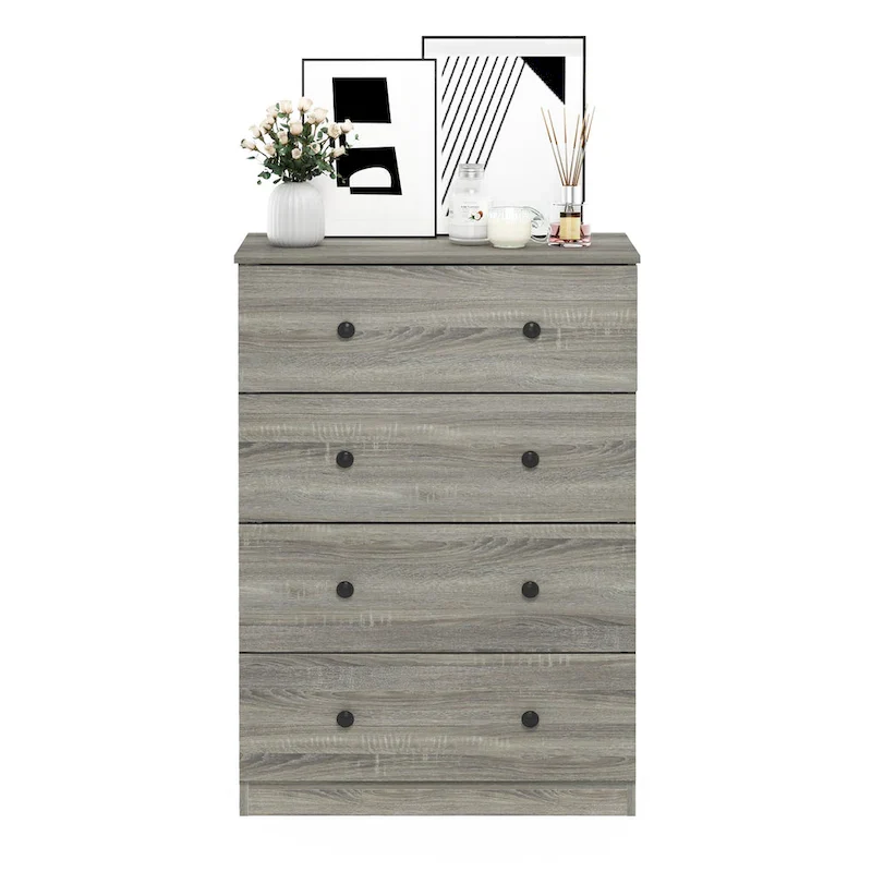 Furinno Tidur Simple Design 4-Drawer Dresser