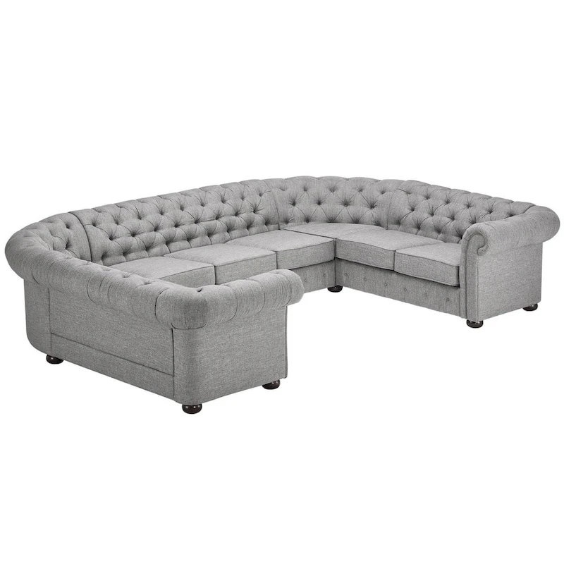 Knightsbridge Chesterfield U-shaped Sectional by iNSPIRE Q Artisan