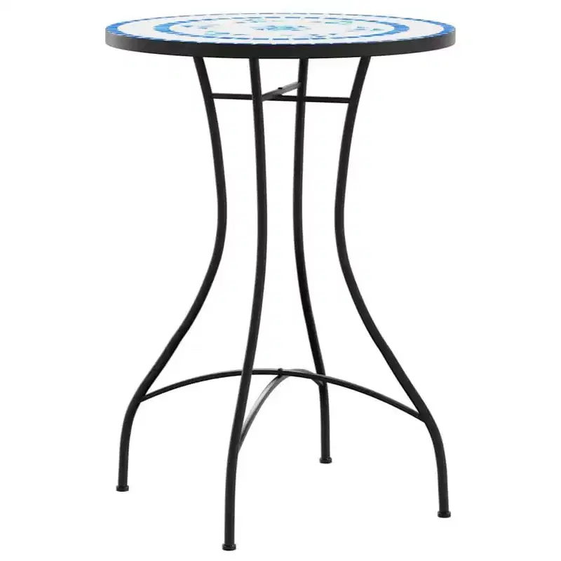 vidaXL Mosaic Bistro Set Terracotta and