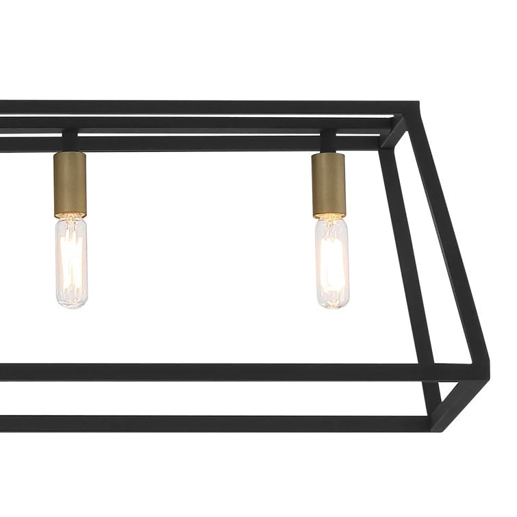 7-light Large Modern Farmhouse Kitchen Island Lighting - 55