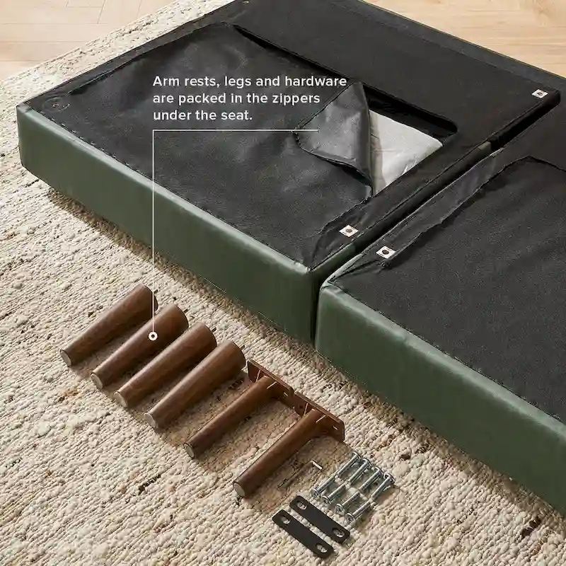 Mopio Aaron Futon Convertible Sofa Sleeper Futon