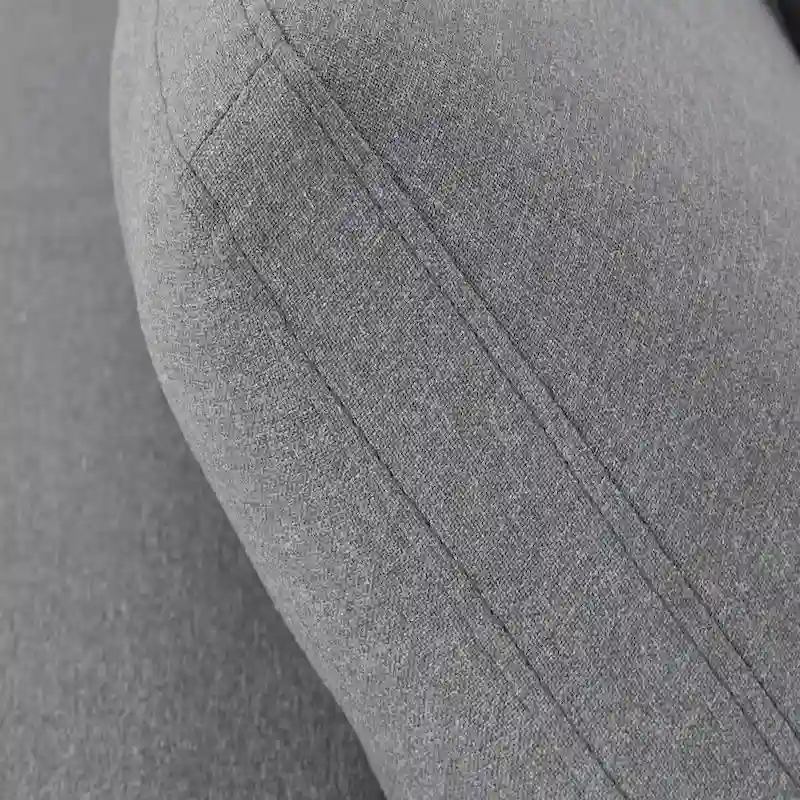 Anka Grey Linen Down Filled Cushioned 7-Seat Sectional Sofa by iNSPIRE Q Modern