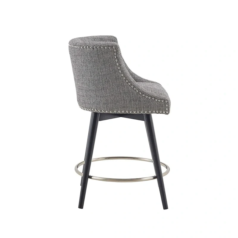 Madison Park Quarry Swivel Counter Stool