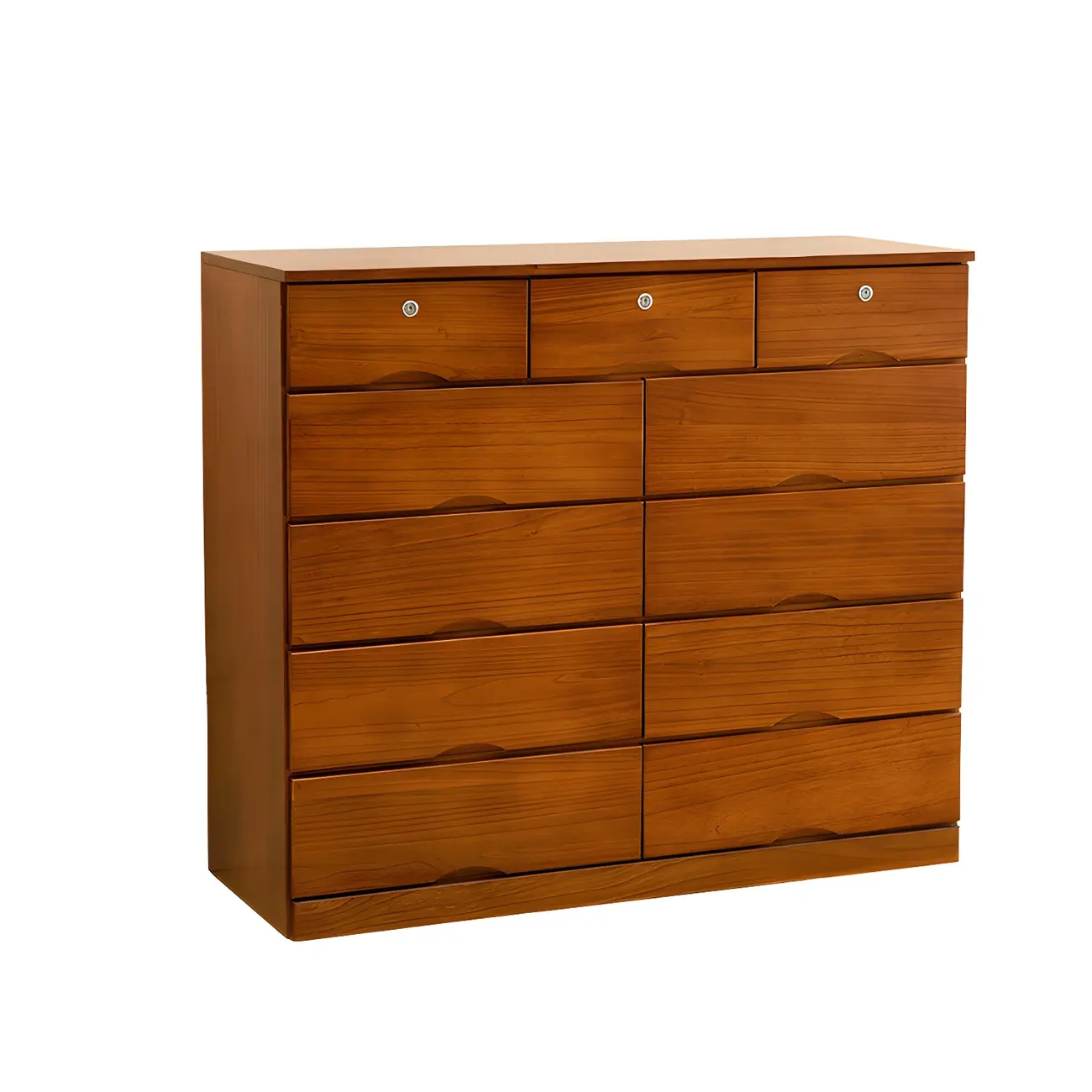 Stylish White Wooden Dressers with Soft Close Drawers