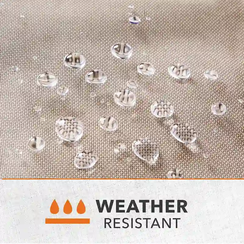 Modern Leisure Monterey Patio Egg Chair Cover, 45 L X 42 W X 75 H, Beige - 45  x 42  x 75