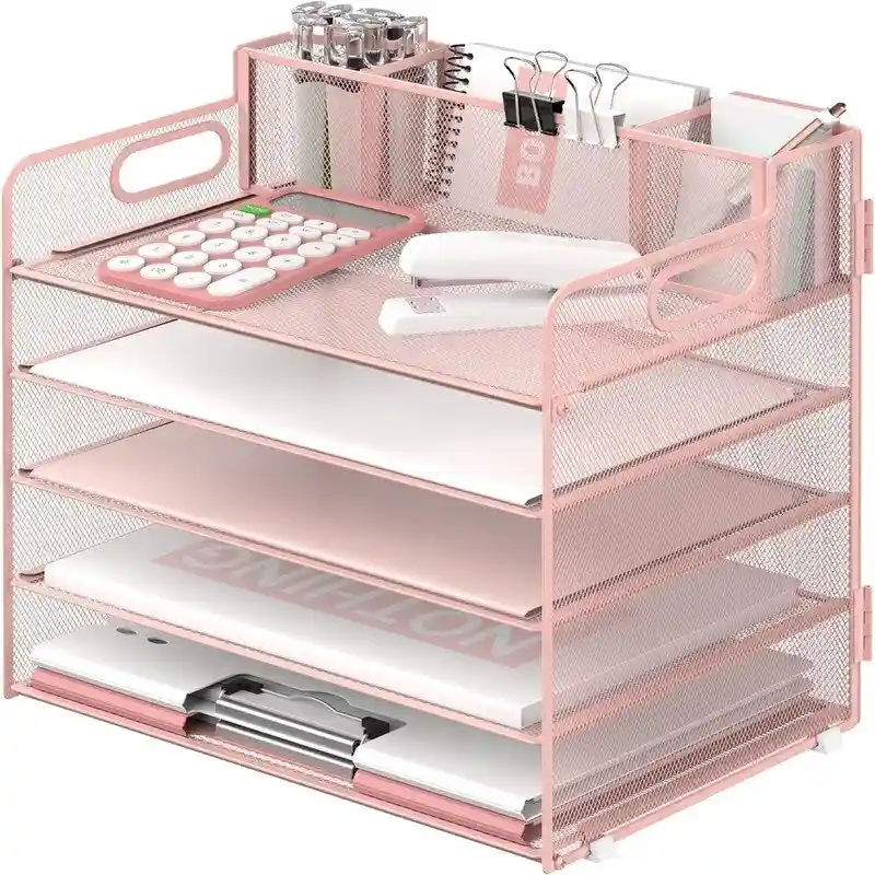 5 Tier Desk Organizer - 13 L x 9.25 W x 13.38 H