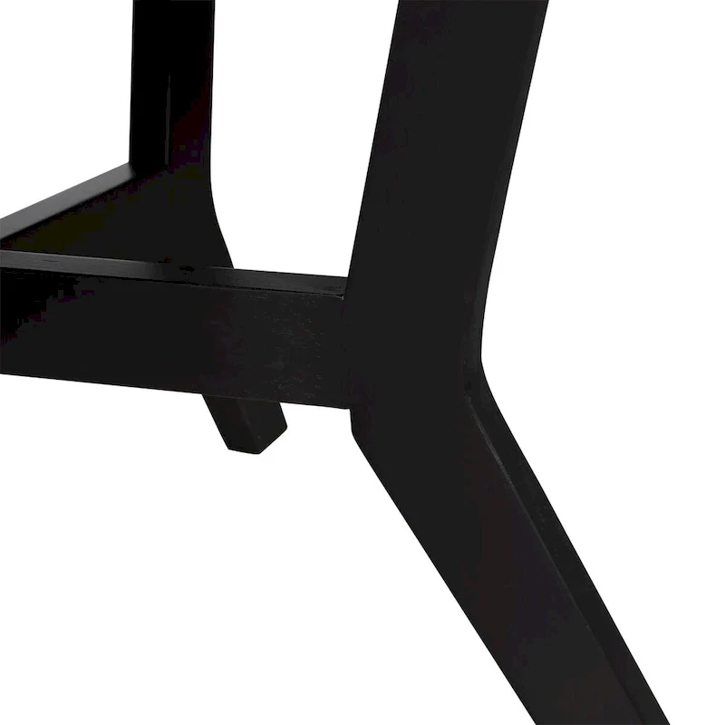 Mid Century Farmhouse Circle Wooden Coffee Tables